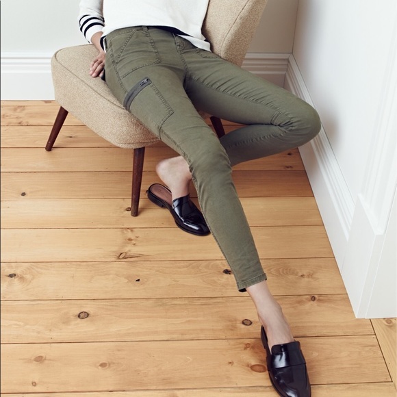 NWT Skinny Fatigue Pant in Deep Coal Size 28 - Picture 3 of 3